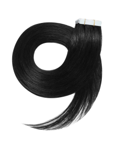 Extension biadesive capelli lisci 50 cm - nero