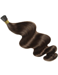Extension a freddo capelli mossi 50 cm -  cioccolato