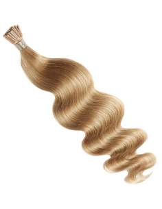 Extension a freddo capelli mossi 50 cm -  biondo dorato
