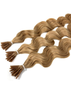 Extension a freddo capelli ricci 50 cm - biondo dorato