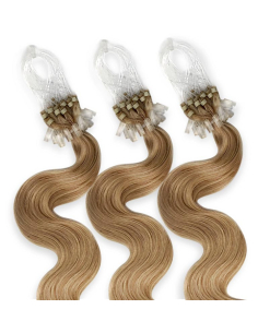 Extension microring capelli mossi 48 cm - biondo dorato