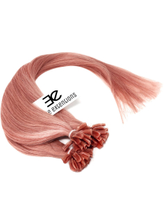 Extension cheratina capelli lisci 50 cm - rosa