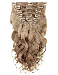 Extension clip capelli mossi 53 cm - biondo dorato