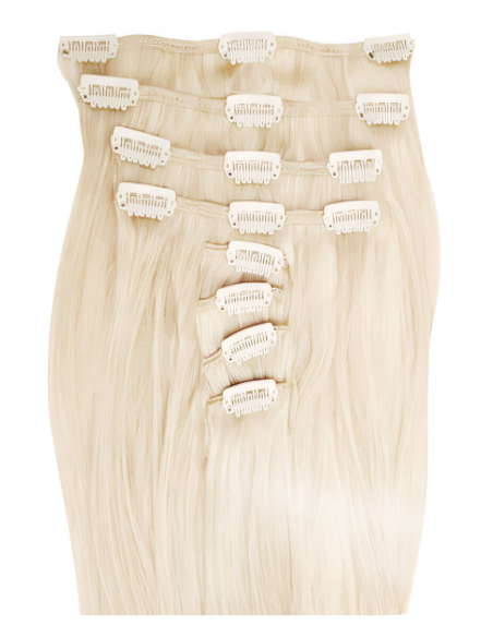 Extension clip capelli lisci 53 cm - biondo polare